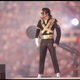 31 Jan 1993: Singer Michael Jackson performs during halftime at Super Bowl XXVII between the Dallas Cowboys and the Buffalo Bills at the Rose Bowl in Pasadena, California. The Cowboys won the game, 52-17. Mandatory Credit: Mike Powell /Allsport